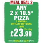 Meal Deal 2 - 10.5"